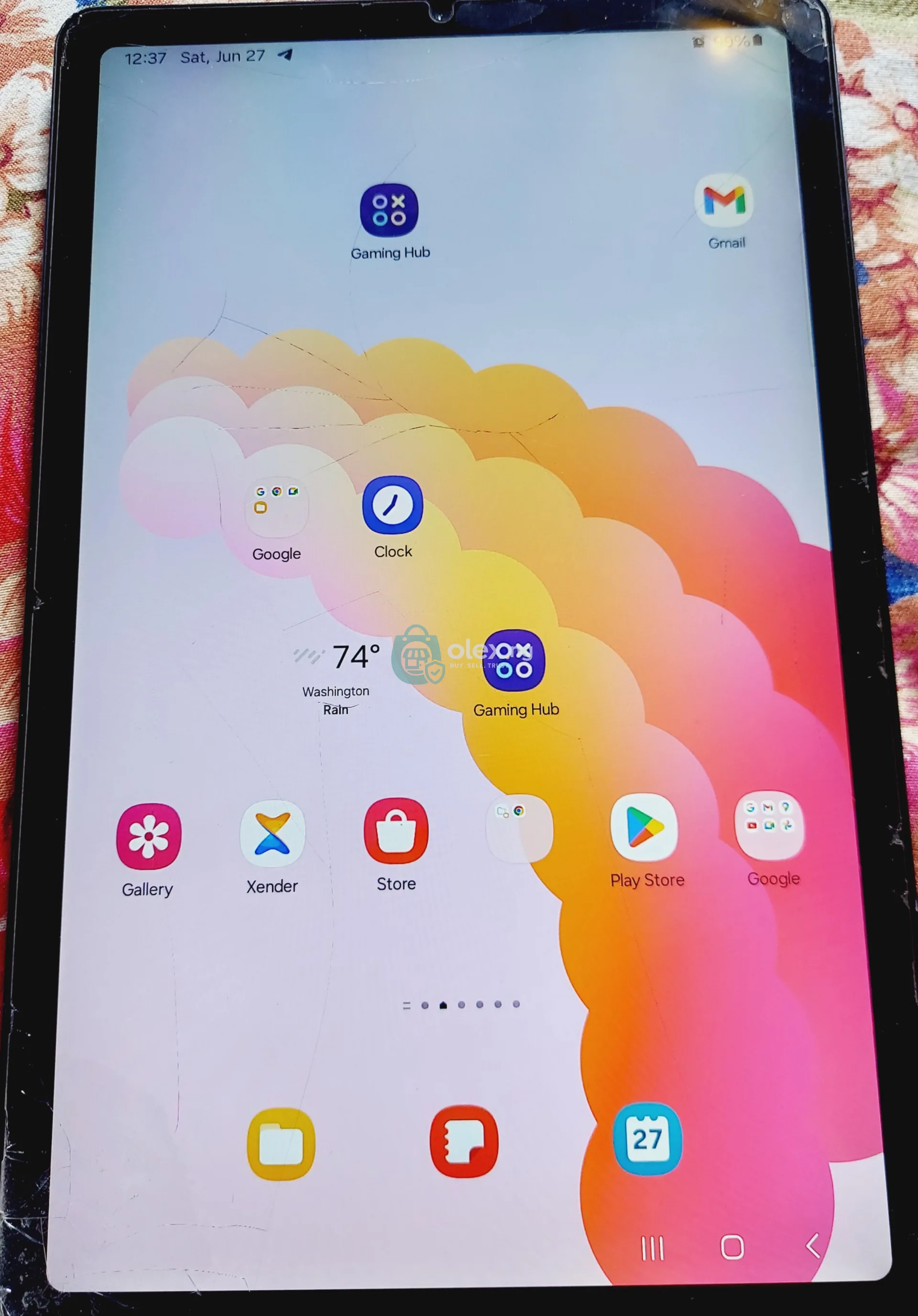 Fairly used Samsung galaxy S6 lite for sale 
