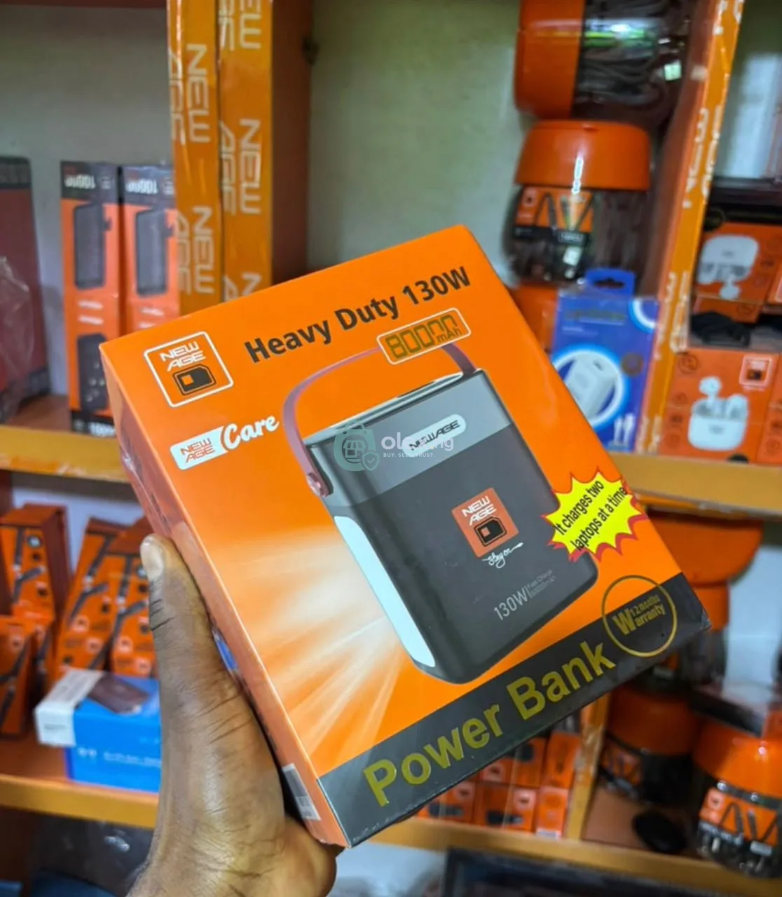 GET YOUR SUPER FAST CHARGING POWER BANK  THAT CAN CHARGE YOUR PHONE LAPTOPS AND OTHER ITEMS 