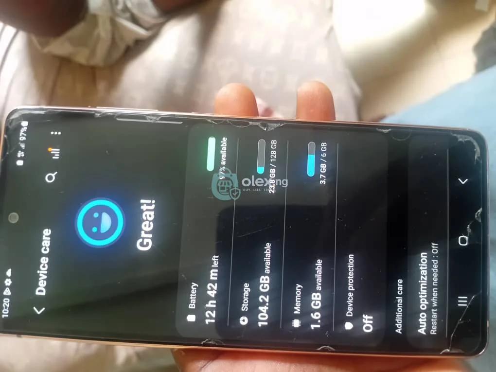 Samsung galaxy s20 fe 128gb 6gbram 