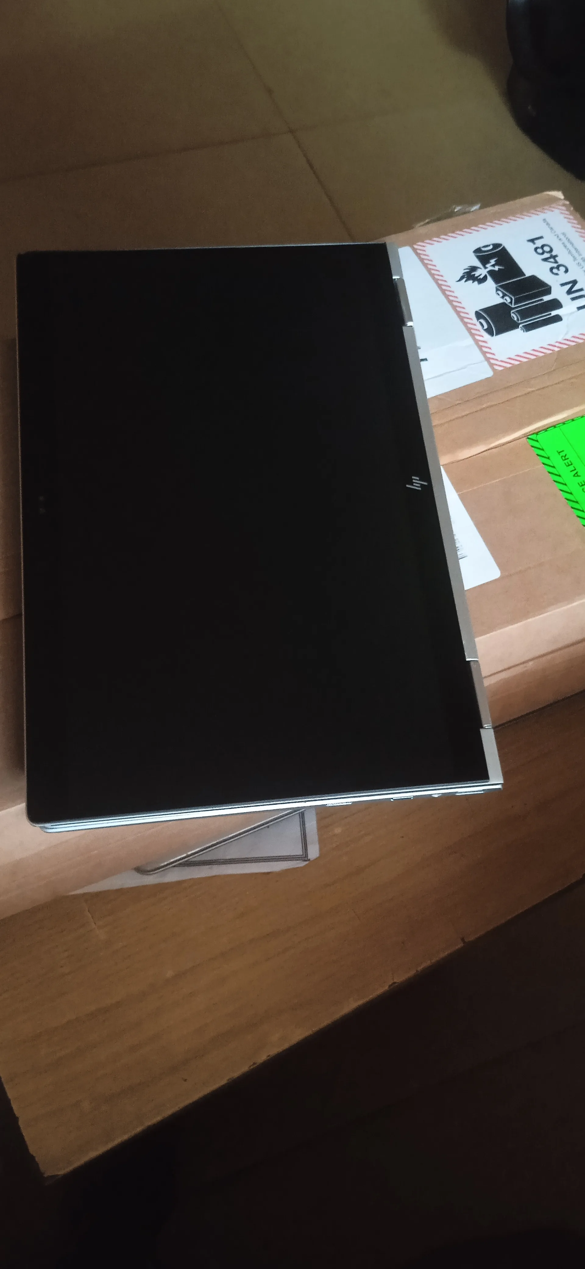 Hp x360 Open carton