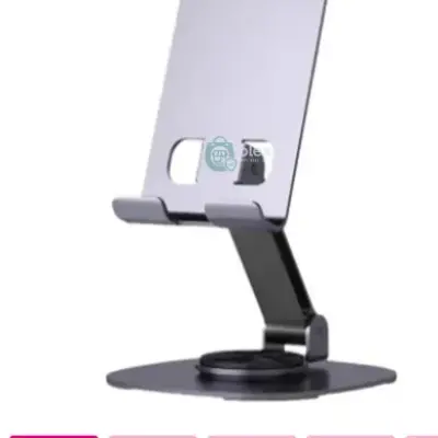 Foldable 360° Rotating Metal Phone Tablet Stand 