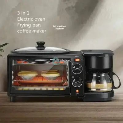 Breakfast Maker for Toasting Grill Bake and Oven 