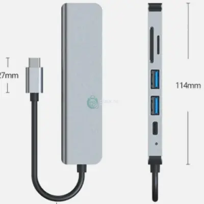 6in1 Type C Dock Station Adapter
