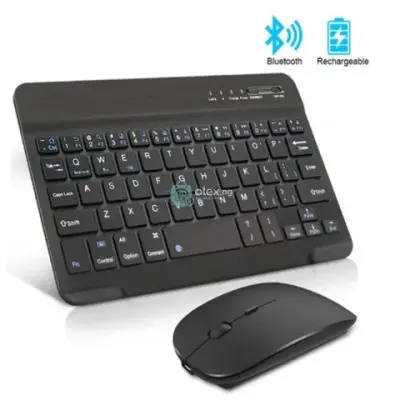 Wireless Bluetooth Rechargeable Keyboard & Mouse Combo