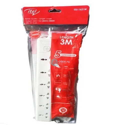 Itel Extension Socket 6ports
