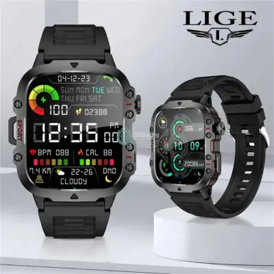 Fitness Smart Watch Black Android — Great Fit, Fresh Look
