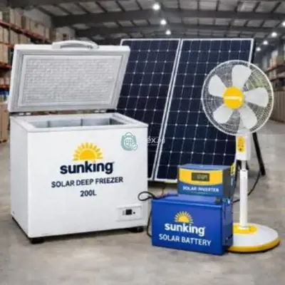 Sunking Solar Freezer LG Great Deal Inverter — Clean & Fully Working
