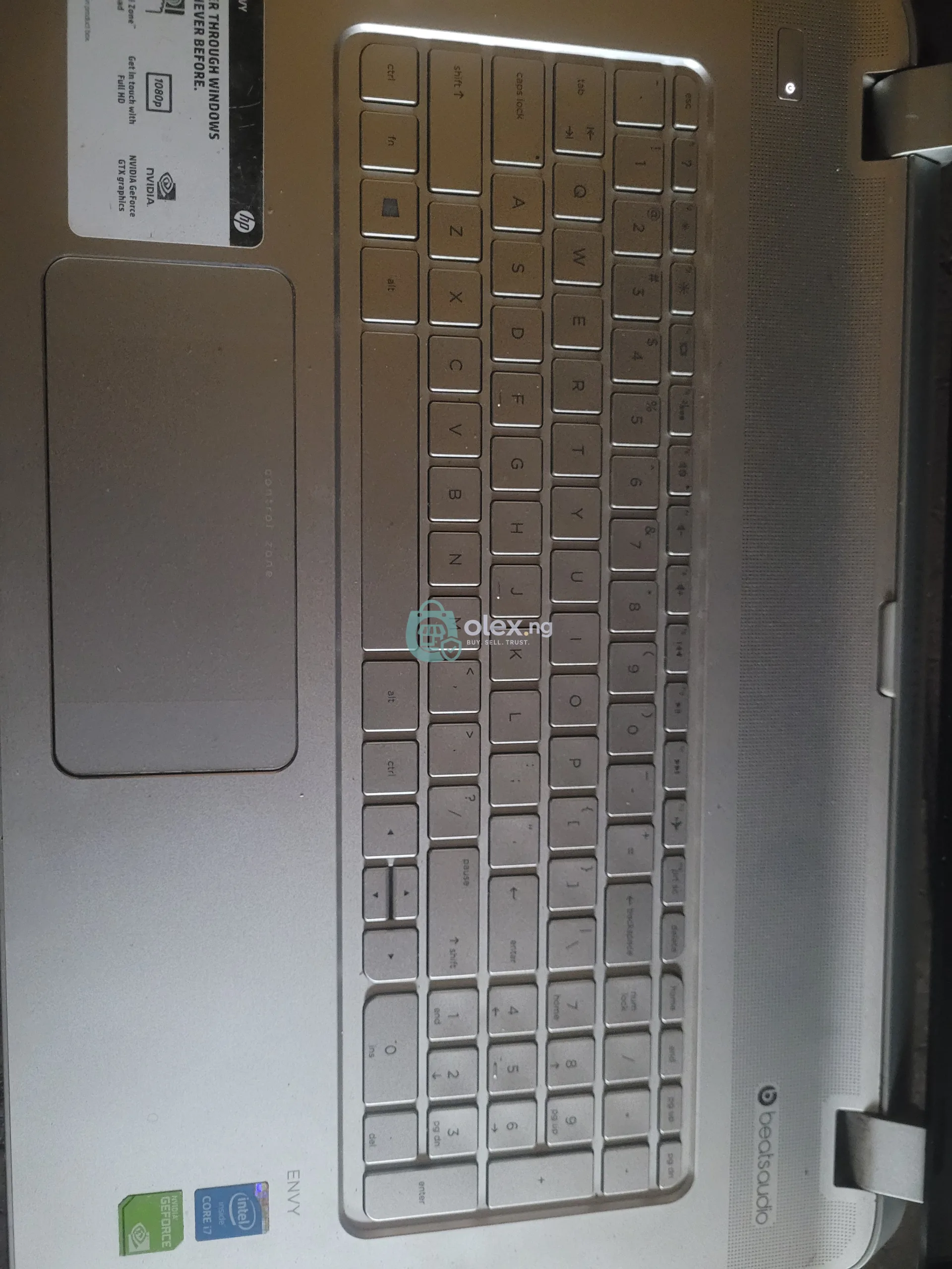 Hp envy m7 notebook 16gbram and 2gb dedicated graphics 