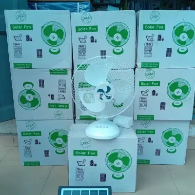Mini Rechargeable solar fan