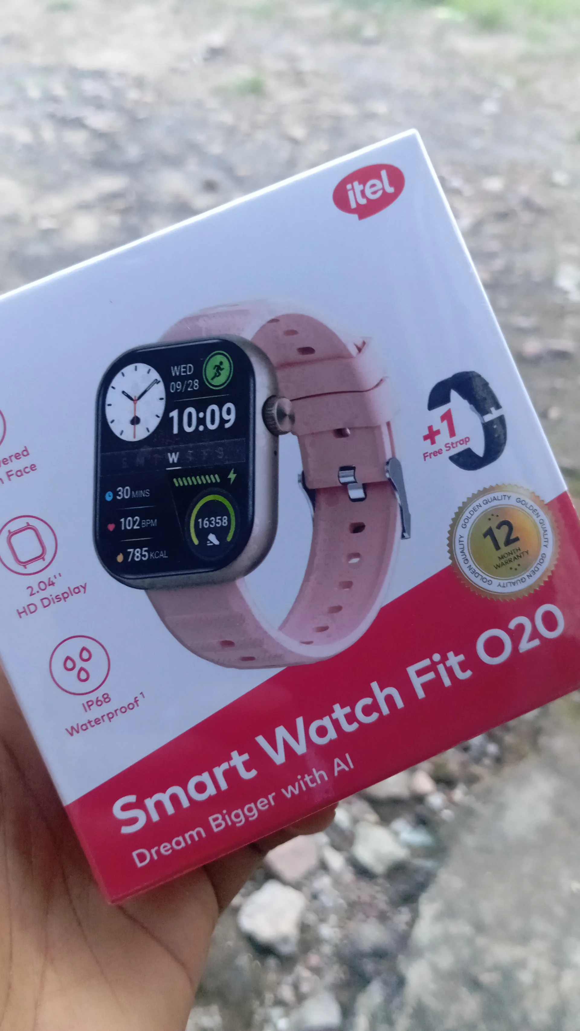 Itel smart watch fit 020