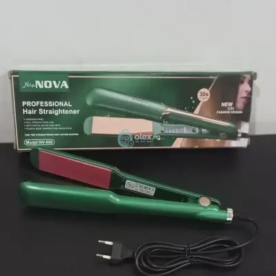 New Nova Professional Hair Straightener 