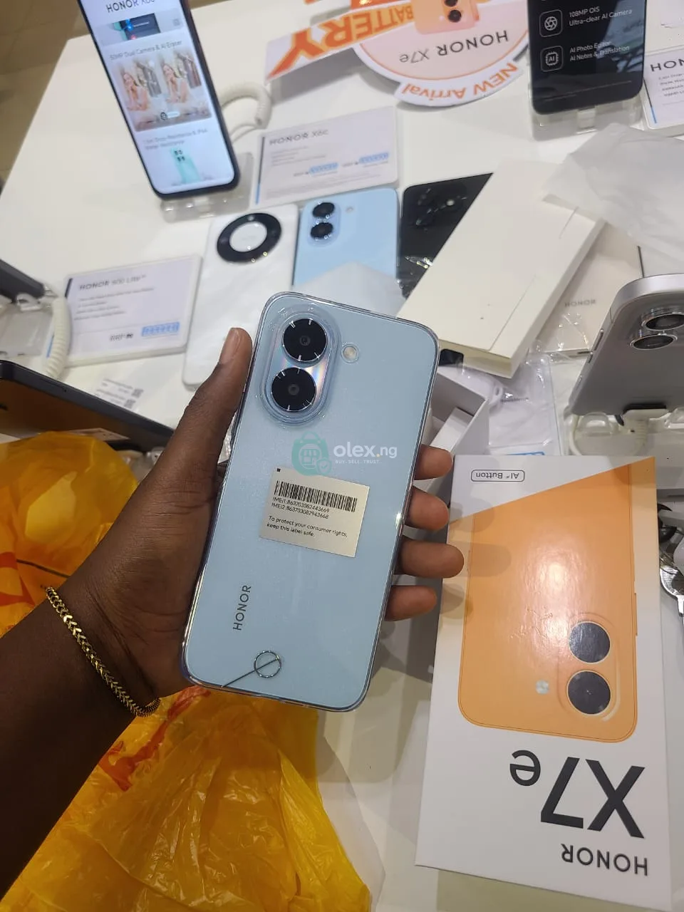 Affordable Neat Honor Global Smartphone 50MP 4G Type C Facelock for