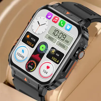 Senbono L81 Outdoor Sports Smartwatch For Men Black Android — Quality