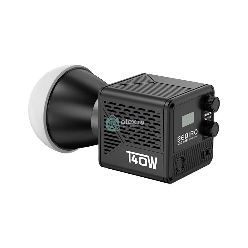 40W Bi-Color COB LED Video Light – Rechargeable Studio Light