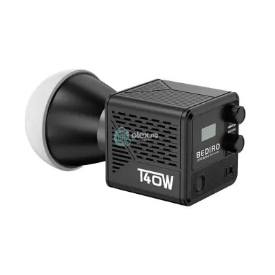 40W Bi-Color COB LED Video Light – Rechargeable Studio Light