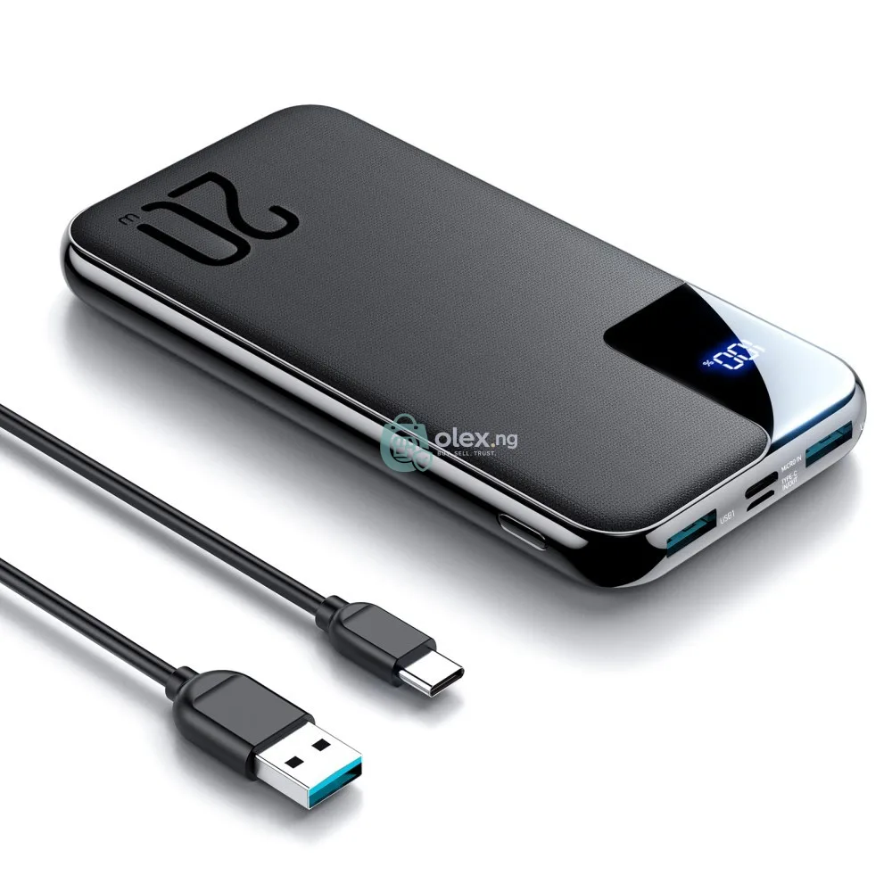 10,000mAh Mini Fast-Charging Power Bank