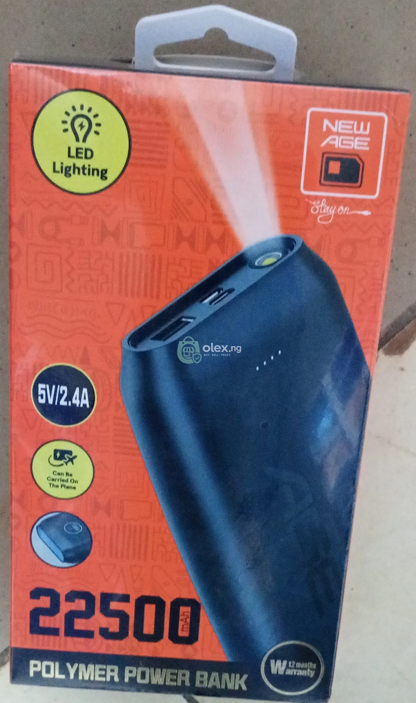 New Age Polymer Power Bank 