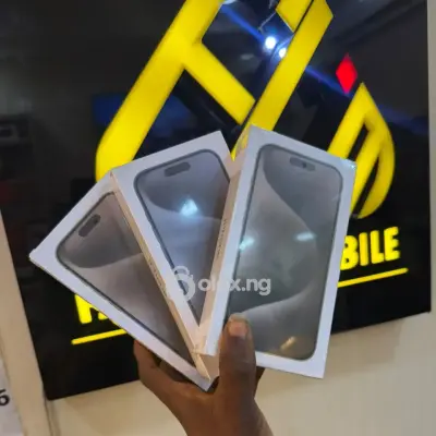 Seald I phone 15 pro max. 256gb at banex plaza wuse 2 Abuja home of GADGETS 