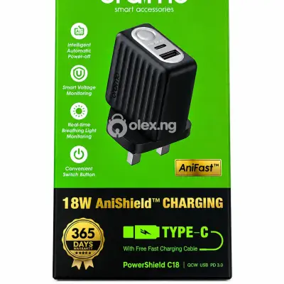 Oraimo 18W Type C Charger 