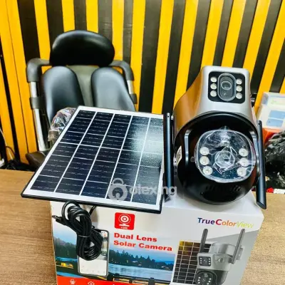 Solar Camera Dual Lense 5MP — Great Deal, Fast Sale