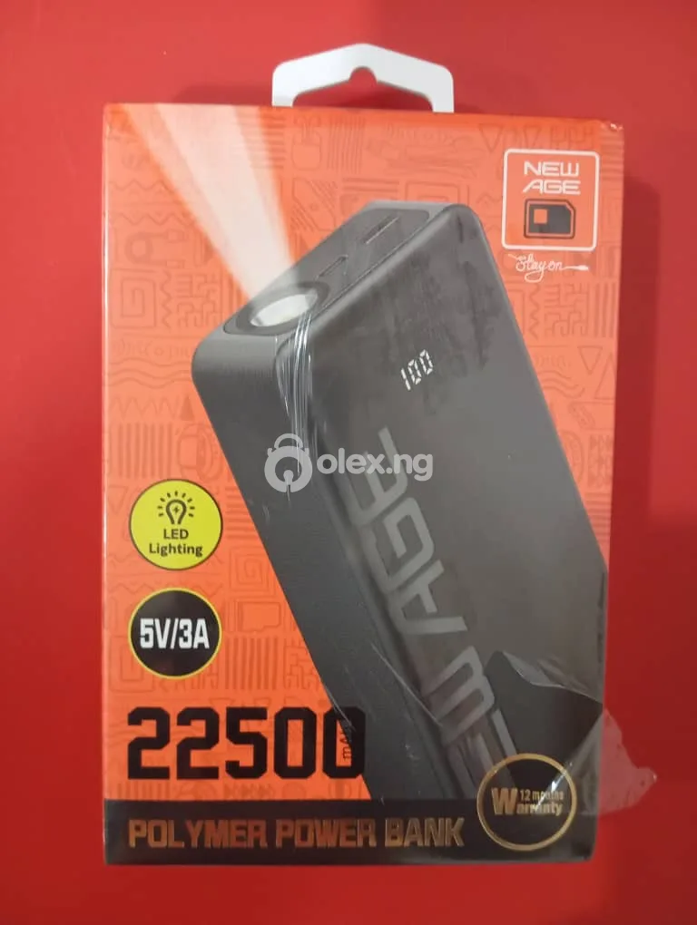 Original New Age Power Bank (22500mAh)