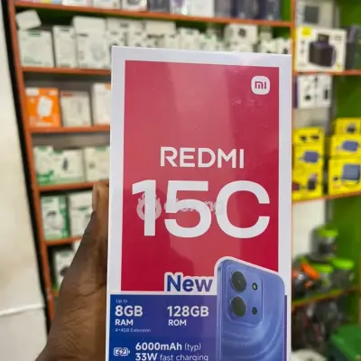 Redmi 15 6+128  gib available