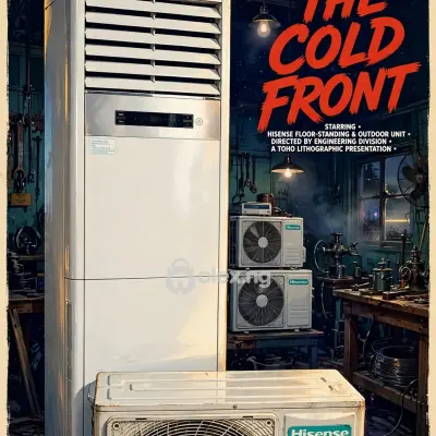 Few months used 2hp Hisense standing ac 