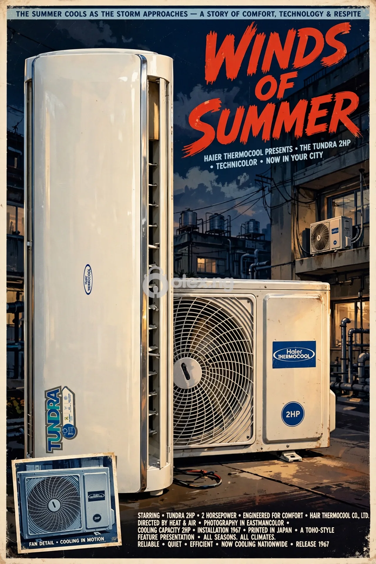 Few months used 2h thermocool ac
