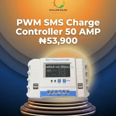 PWM SMS CHARGE CONTROLLER 50Amp