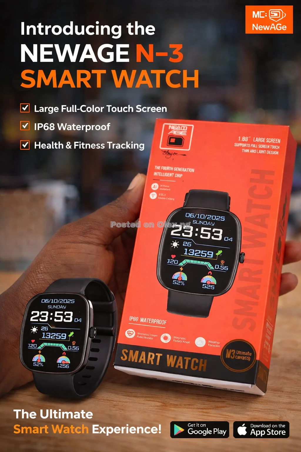 New Age Smart Watch 