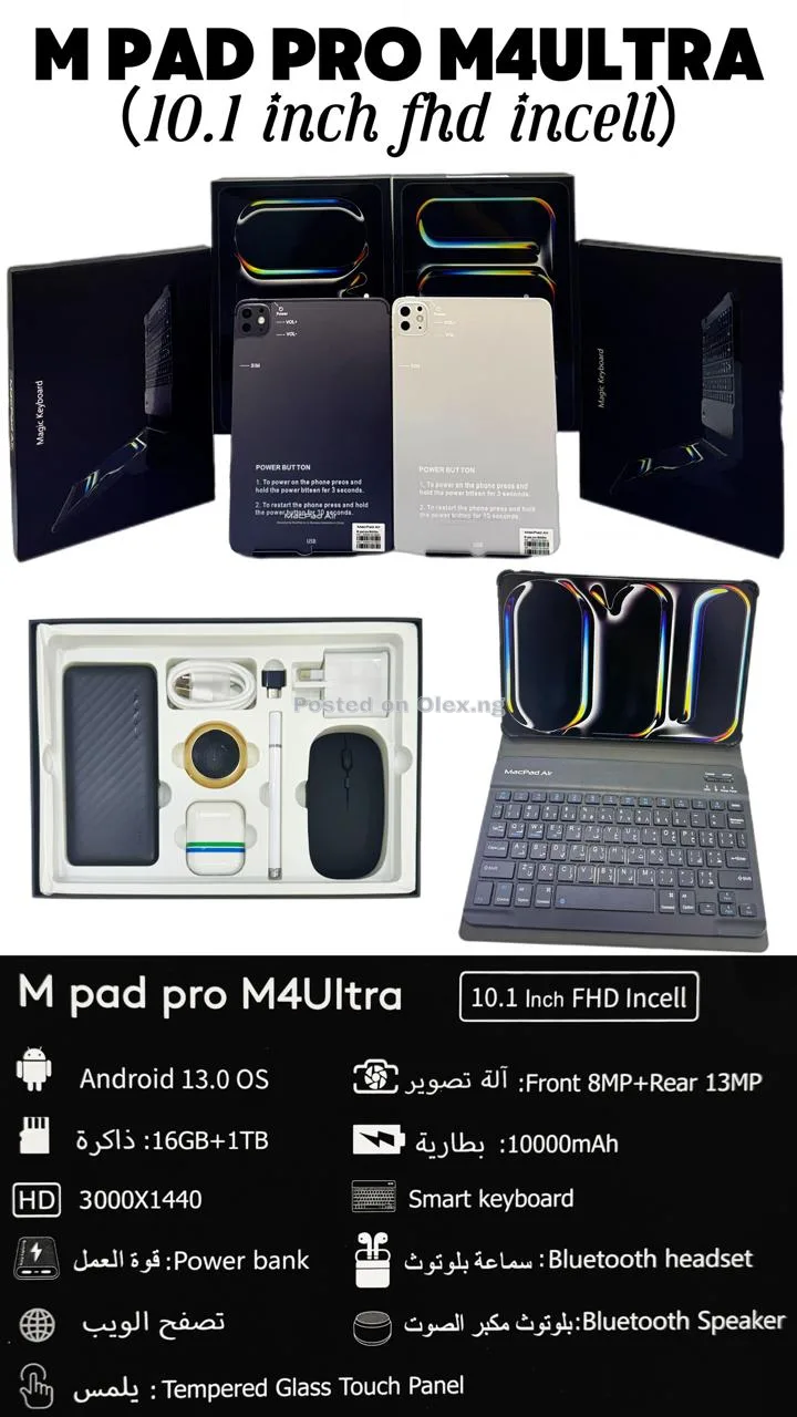 Macpad tablet m4 ultra 
