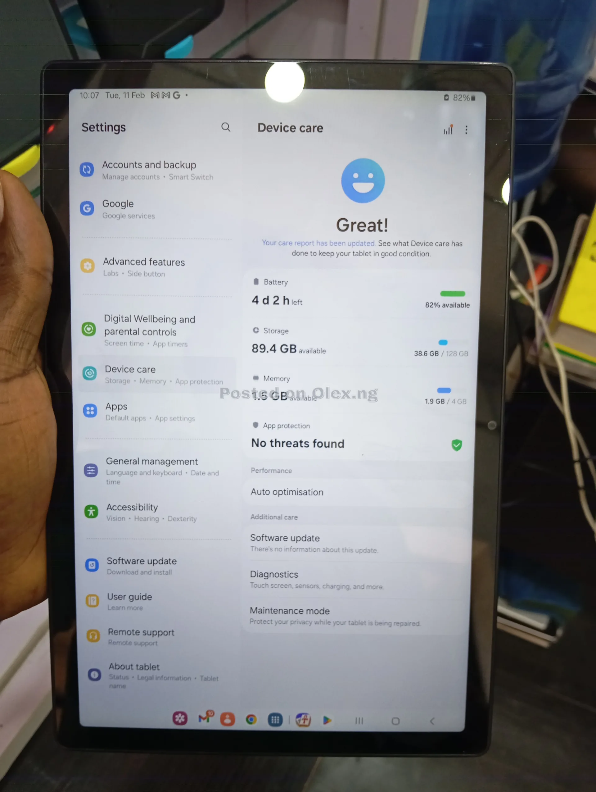 Samsung Galaxy tab A8