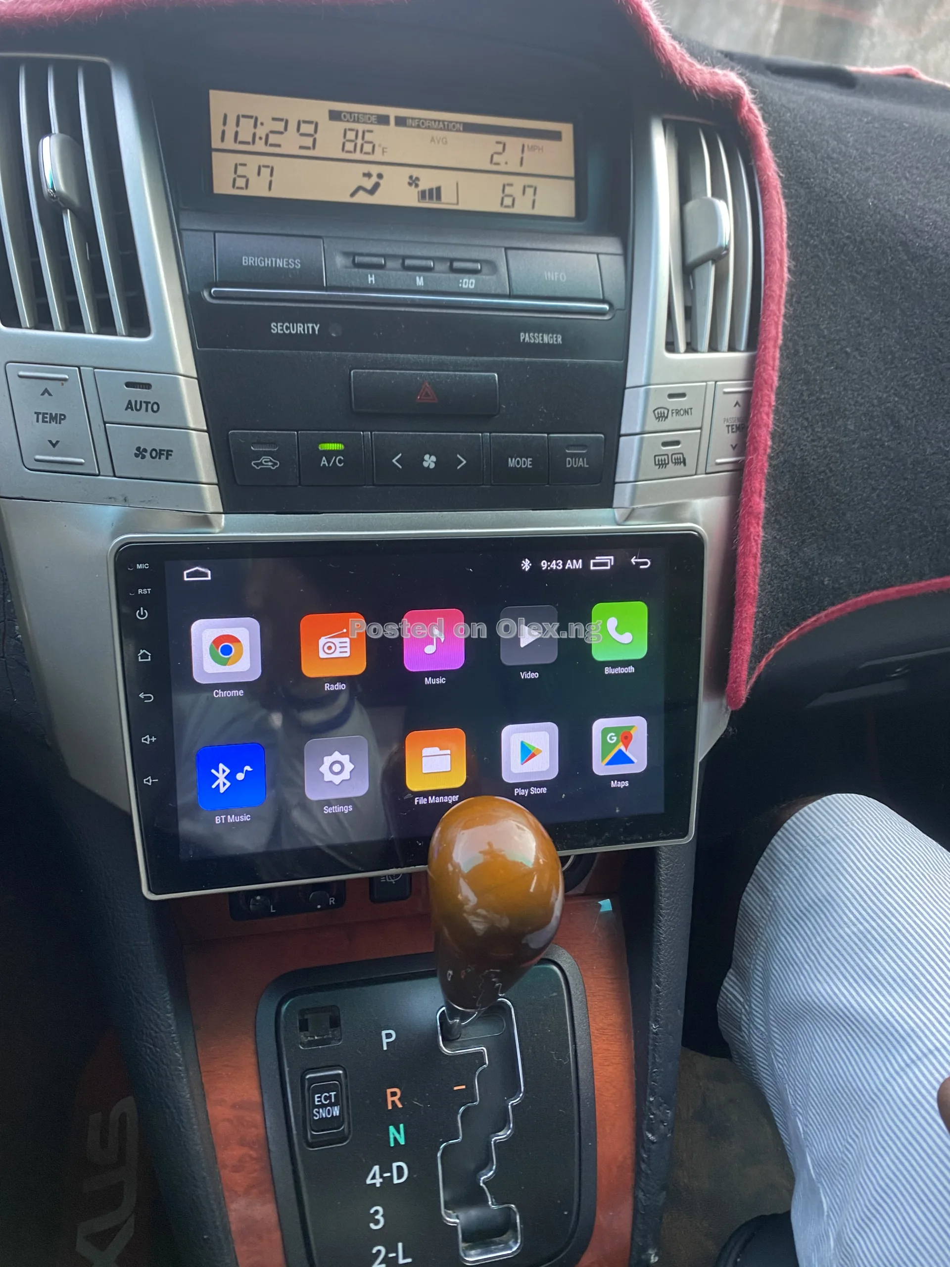 Car android system for Lexus RX330 is available 