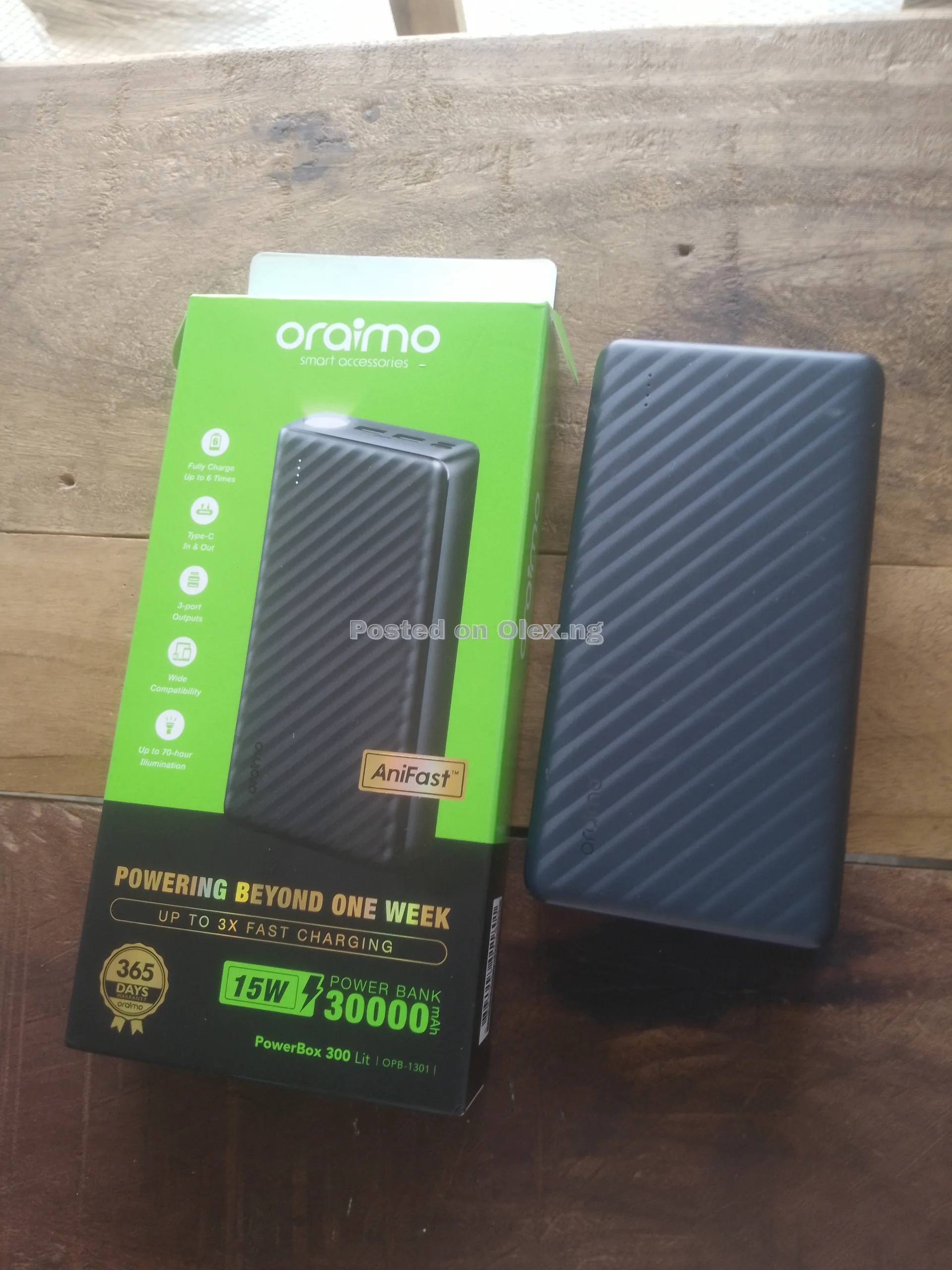 Oraimo powerbank 