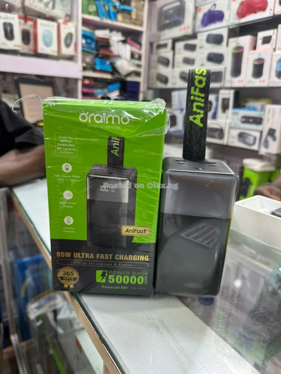 Oriamo 50000mah power bank 