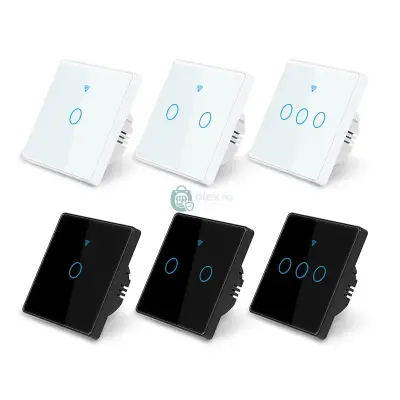 Tuya Smart WiFi Light Switch 2 Gang – Alexa & Google Assistant Compatible
