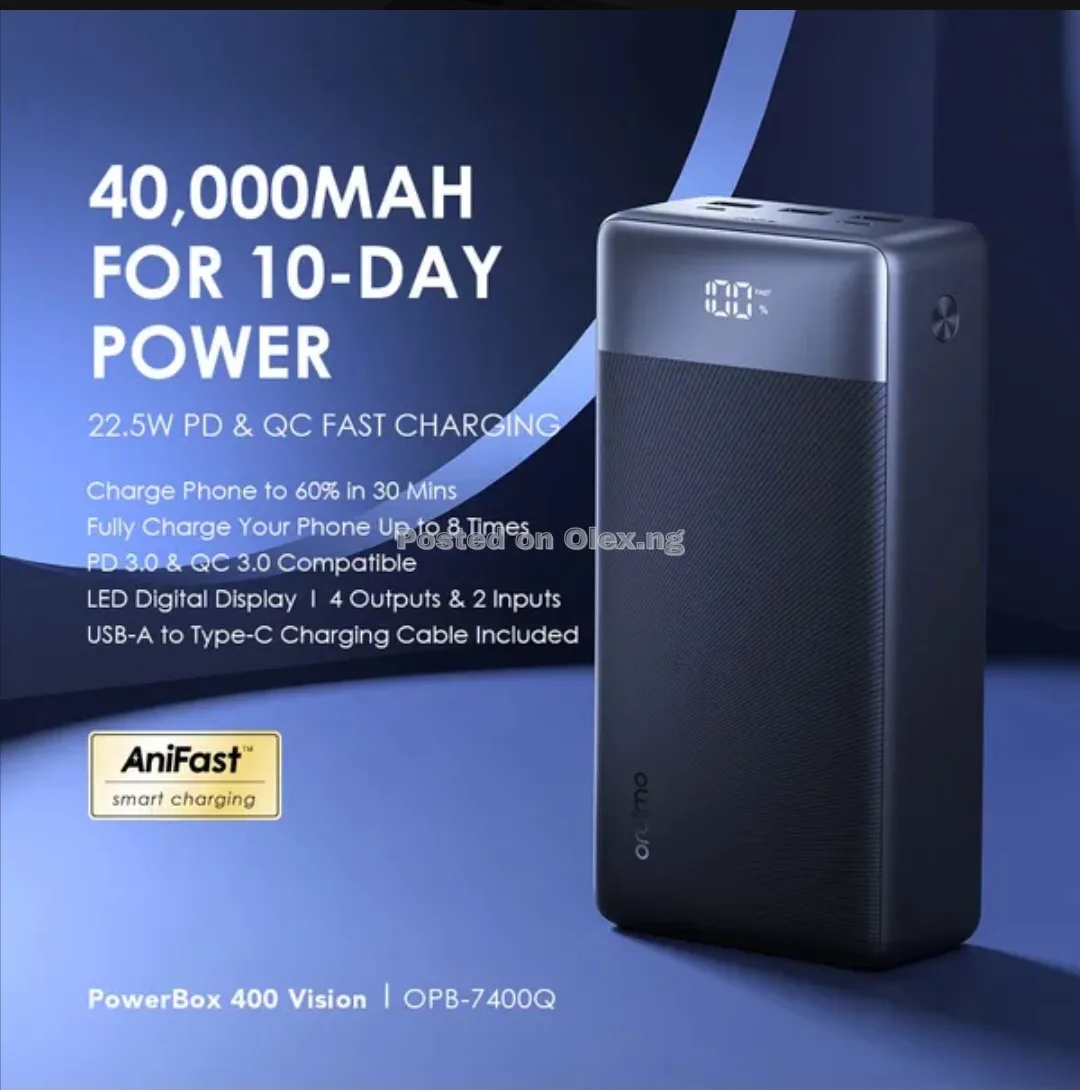 Oraimo 40000mah Powerbank 
