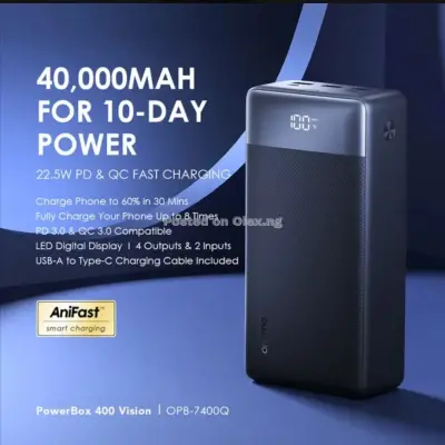 Oraimo 40000mah Powerbank 