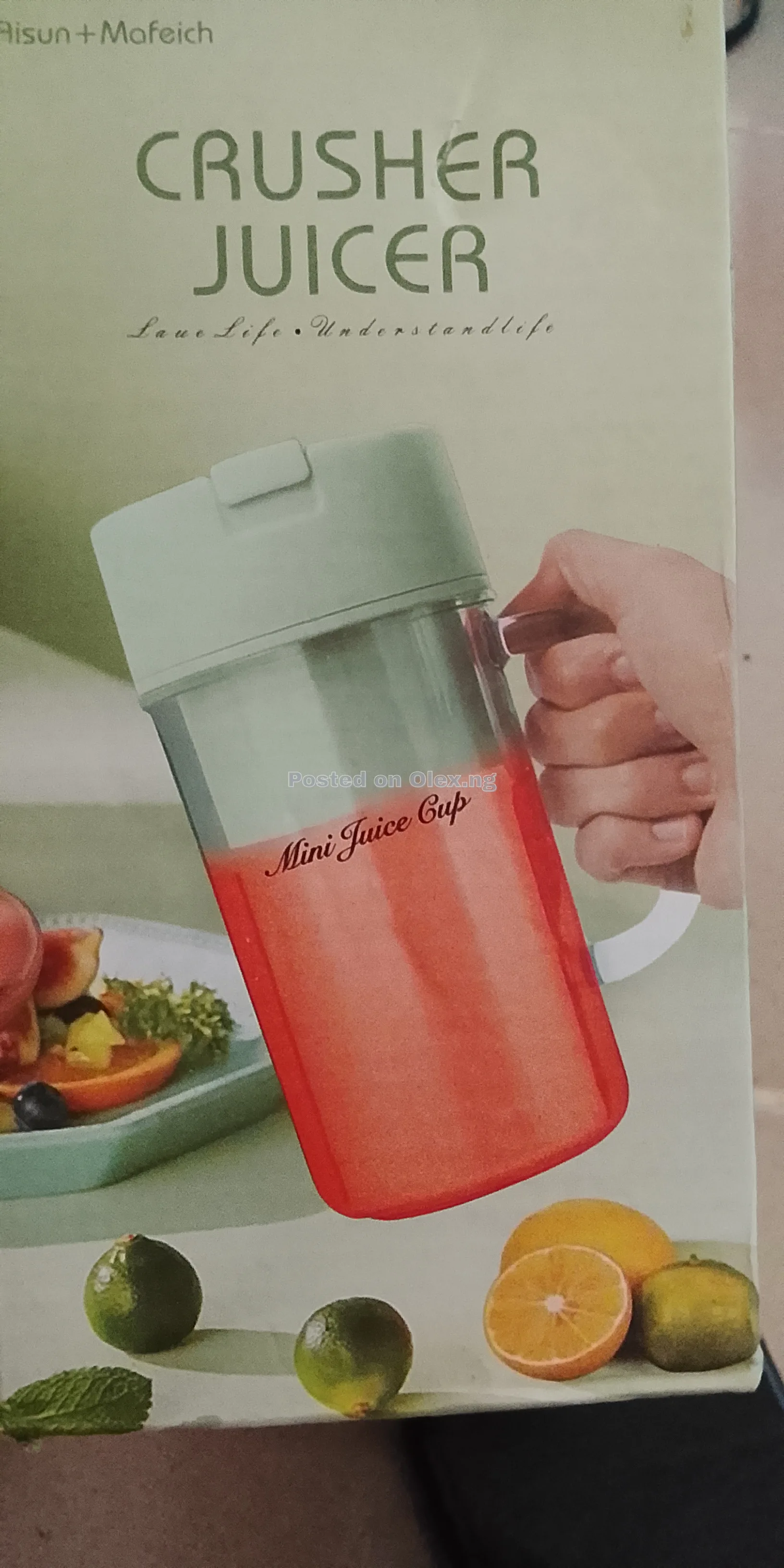 Crusher juicer