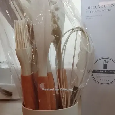 11 pieces silicone spoon 
