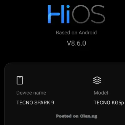 Tecno spark 9 available for sale 