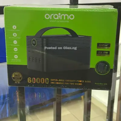 Oraimo power box 600 (60k Mah)