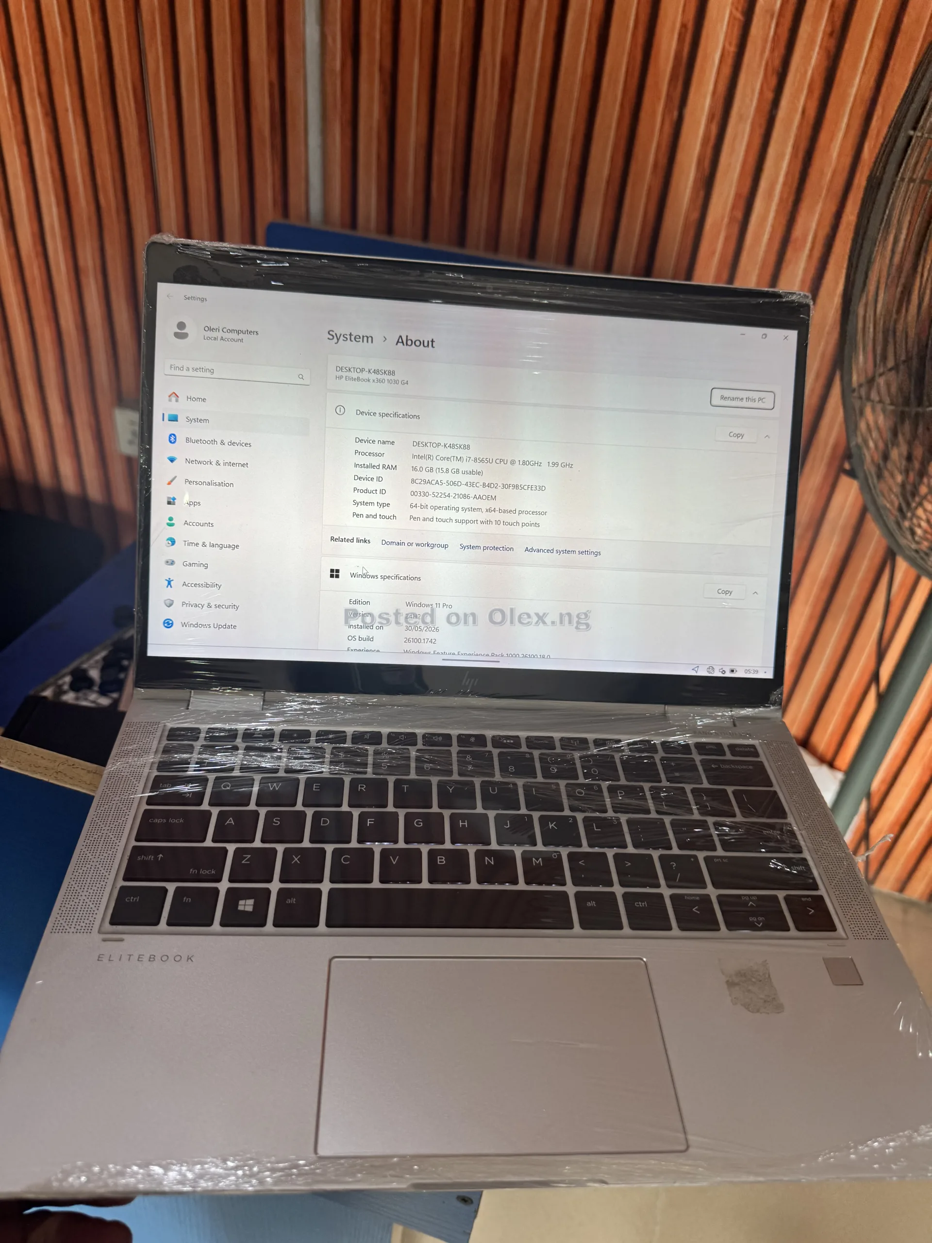 HP EliteBook x360 1030 G4