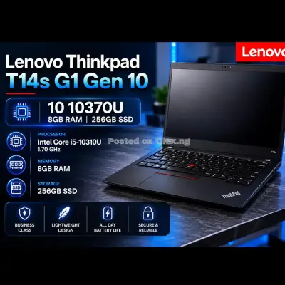 Lenovo ThinkPad T14s Gen 1 – Intel Core i5 | 8GB RAM | 256GB SSD