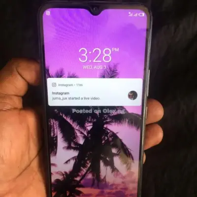 Infinix hot 8 Grey