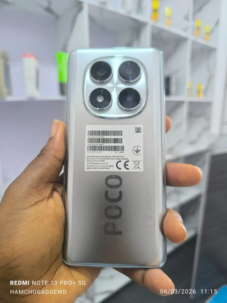 Open Box Poco X7 8/256