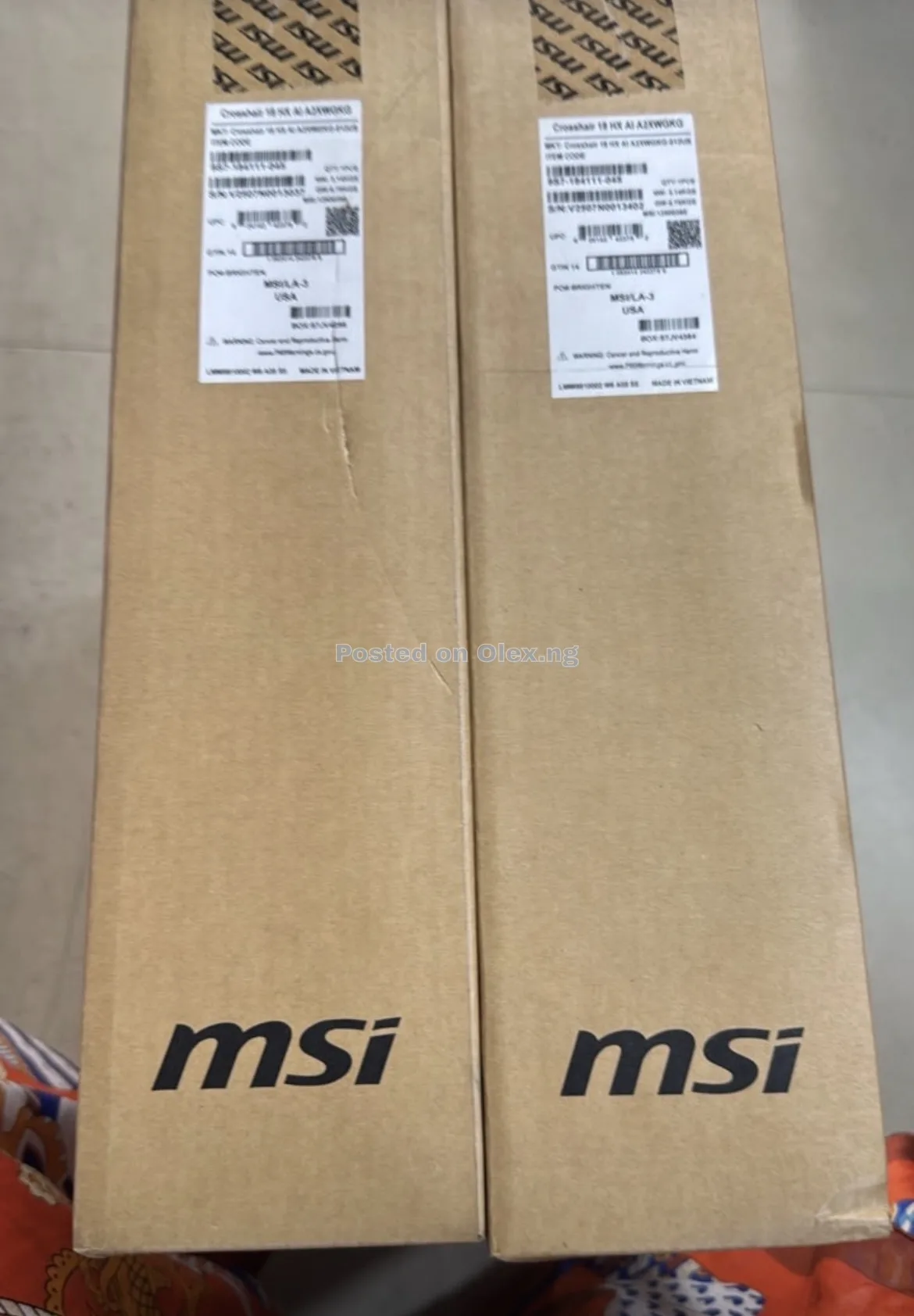 MSI CROSSHAIR 18 HX AI ULTRA9