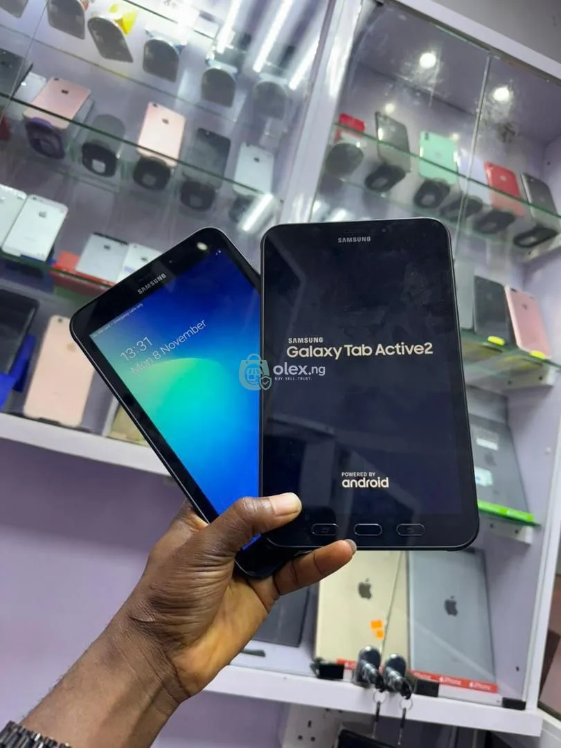 Galaxy Tab Active 2 3gb Ram 16gb Storage {Sim✅, Fingerprint✅} 