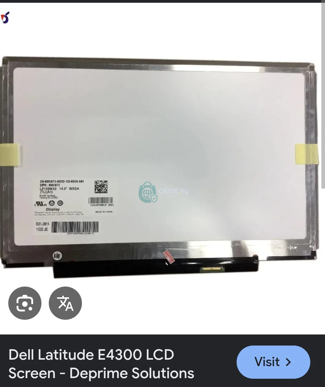 Laptop screens 