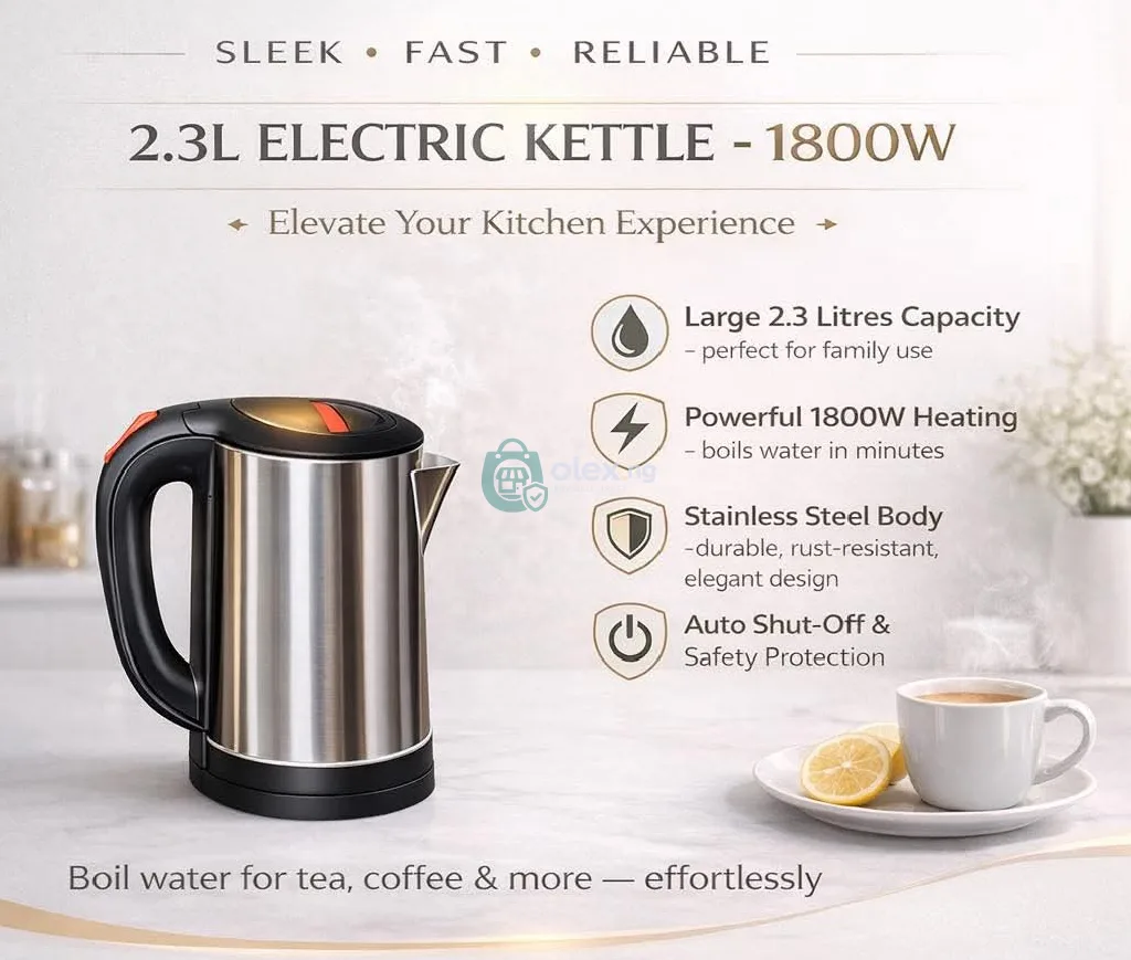 Electric kettle 2.3L
